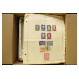 Worldwide Stamps on stock & album pages, fills lar