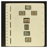 Australia Stamps Back of Book Collection on pages,