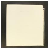 US Stamps in binder, includes some singles on page