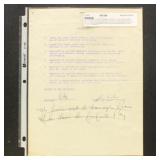 Jerry Lee Lewis Signed Contract Rider with Univers
