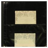 Great Britain Stamps Mulready Issues #U1 entire wi