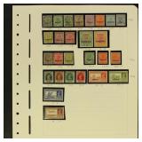 Bahrain Stamps 1930s-1950s Mint Hinged and Used Co