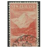 New Zealand Stamps #98 Used CV $400