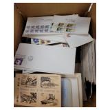 US First Day Covers in Bankers box, includes many