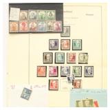 Germany Stamps Postwar Collection on pages, DDR, A