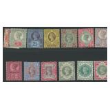 Great Britain Stamps #111-122 Mint Hinged Fresh an