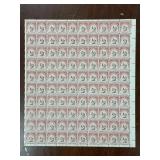 US Stamps #J88 Mint NH Sheet of 100, 1/2 cent Post
