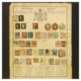 Great Britain Stamps 1840s-1870s Used & Mint stuck