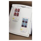 US Stamps $480 Face Value on album pages, variety