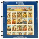 US Stamps #2870 Legends of the West Error Sheet in
