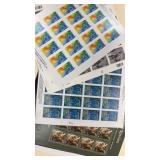 US Stamps $500+ Face Value in mint sheets, mostly