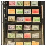 US Stamps Cinderella Group on Vario pages, include