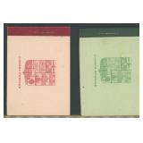 Canada Stamps #104a, 106a Mint NH Complete CV $290