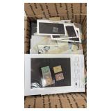 US & Worldwide Stamps off paper in medium flat rat