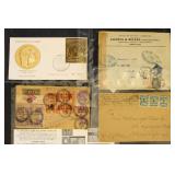 Worldwide Postal History small group of interestin