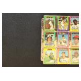 1975 Topps Baseball Cards #496 // 594 in 11 pages,