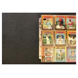 1975 Topps Baseball Cards #1 // 99 in 11 pages, in