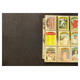 1972 Topps Baseball Cards #1 // 99 in 11 pages, in