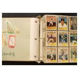 1980s Baseball Cards in binder, includes 1985 & 19