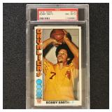 Bobby Smith 1976 Topps Basketball Card PSA 8 Grade