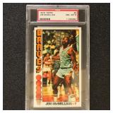 Jim McMillian 1976 Topps Basketball Card PSA 8 Gra