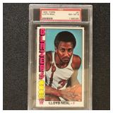 Lloyd Neal 1976 Topps Basketball Card PSA 8 Graded