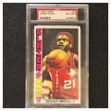 Sidney Wicks 1976 Topps Basketball Card PSA 8 Grad