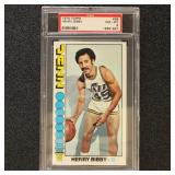 Henry Bibby 1976 Topps Basketball Card PSA 8 Grade