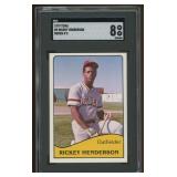 Ricky Henderson SGC 8 TCMA1979 Pre-Rookie Minor Le