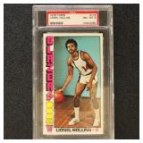 Lionel Hollins 1976 Topps Basketball Card PSA 8 Gr