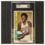 Len Elmore 1976 Topps Basketball Card SGC 8 Graded