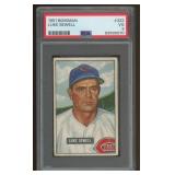 Luke Sewell 1951 Bowman PSA 3 Graded Baseball Card