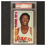 Fred Carter 1976 Topps Basketball Card PSA 8 Grade