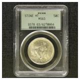 US Coins 1925 Stone Mountain Commemorative Silver