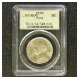 US Coins 1936 Lynchburg Commemorative Silver Half