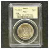 US Coins 1920 Pilgrim Commemorative Silver Half Do