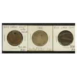 US Coins 19th Century Group includes 1835 Large Ce