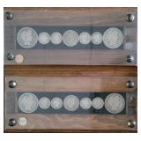 US Silver Coins 1901 // 1916 Barber Dimes, Quarter