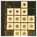 Worldwide Coins I-L Countries in flips, part of an