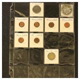 Worldwide Coins France in flips, part of an extens