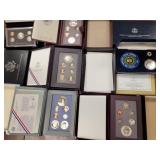 US Coins Proof Sets & Coins including 1984, 1986,