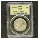 US Coins 1924 Huguenot Commemorative Silver Half D