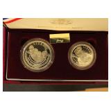 US Coins 1991 Mount Rushmore Commemorative Dollar