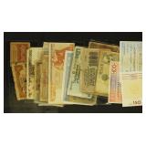 Europe, Africa, & Oceana Paper Money 60+ Mix of Ci