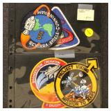 NASA Patches Collection on pages, 35+ includes off