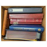 Worldwide & US Stamps & Covers in bankers box, mos