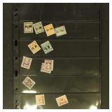 Danzig, Saar & German Area Stamps on Vario pages,