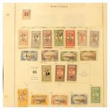 Worldwide Stamps on pages "M" Countries including