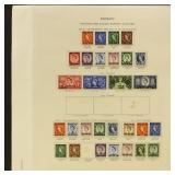 Bahrain Stamps 1952-1960 Mint Hinged and Used on p