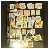 Worldwide Stamps 1000+ on large stack of vario pag